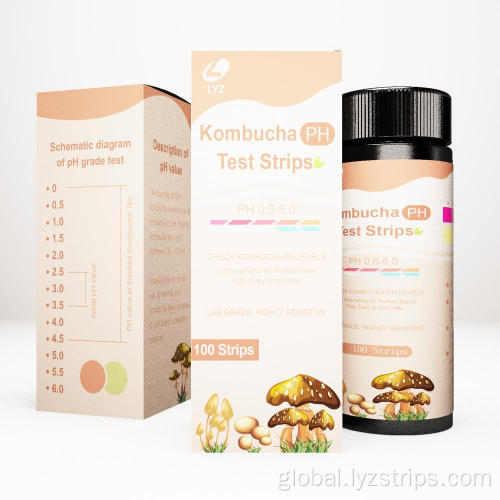 Kombucha PH Test Strips Perfect Kombucha Brewing Fermentation ph Testing Kit Manufactory